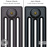 CI-RC-BLACK-002 - Richmond 4 Column Victorian Cast Iron Radiator H660mm x W1826mm CI-RC-BLACK-002 - Richmond 4 Column Victorian Cast Iron Radiator H660mm x W1826mm